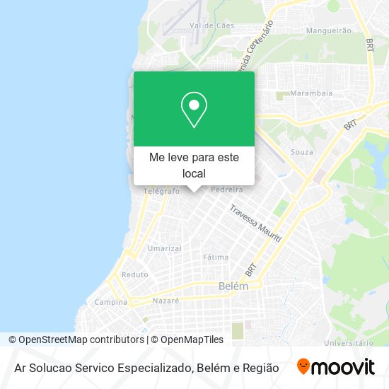 Ar Solucao Servico Especializado mapa