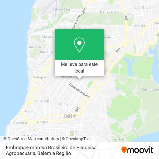 Embrapa-Empresa Brasileira de Pesquisa Agropecuária mapa