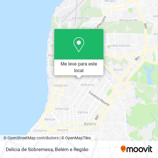 Delicia de Sobremesa mapa