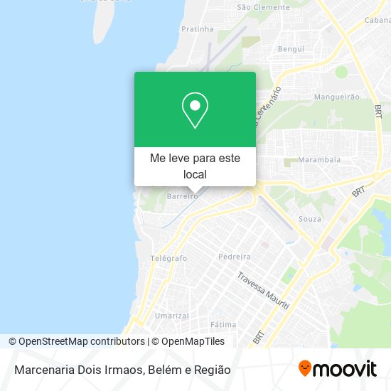 Marcenaria Dois Irmaos mapa