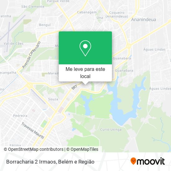Borracharia 2 Irmaos mapa