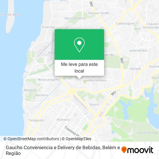Gaucho Conveniencia e Delivery de Bebidas mapa
