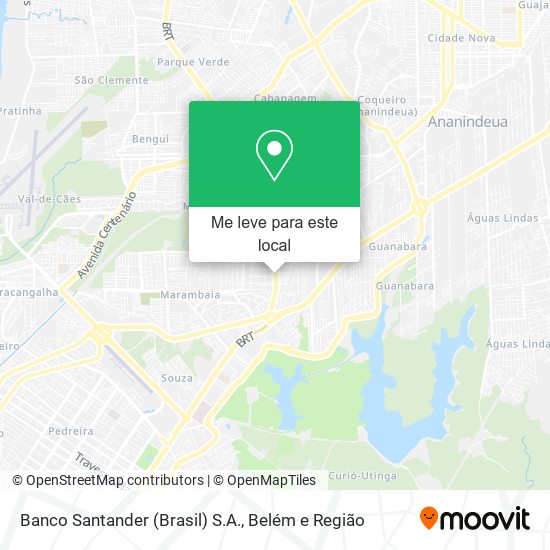 Banco Santander (Brasil) S.A. mapa
