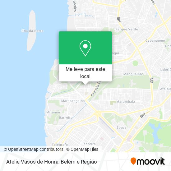 Atelie Vasos de Honra mapa