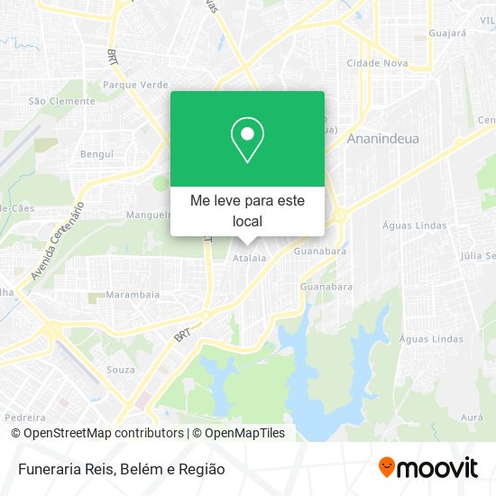 Funeraria Reis mapa