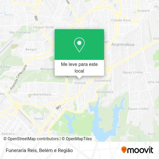 Funeraria Reis mapa