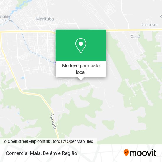 Comercial Maia mapa