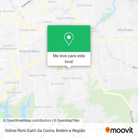 Sidnei Roni Gatti da Costa mapa