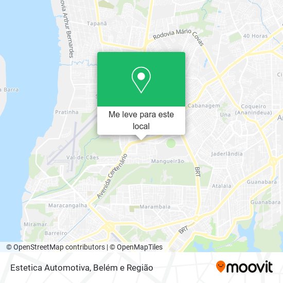 Estetica Automotiva mapa