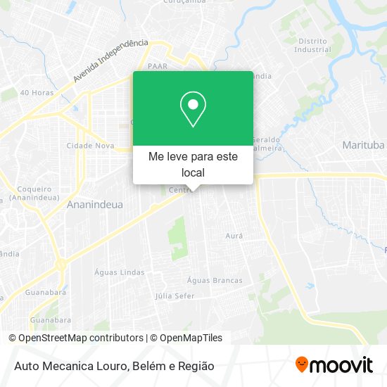 Auto Mecanica Louro mapa