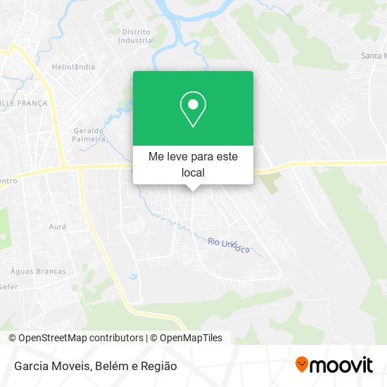 Garcia Moveis mapa