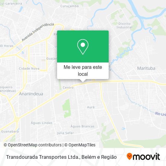 Transdourada Transportes Ltda. mapa