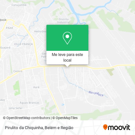 Pirulito da Chiquinha mapa
