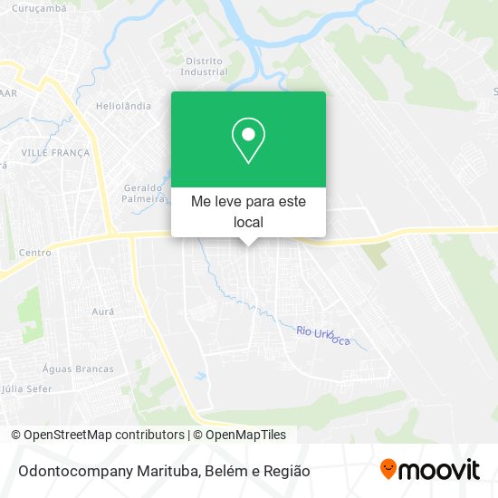 Odontocompany Marituba mapa