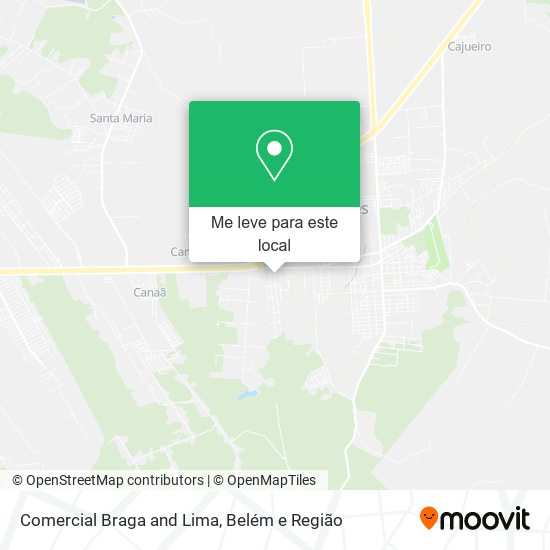 Comercial Braga and Lima mapa