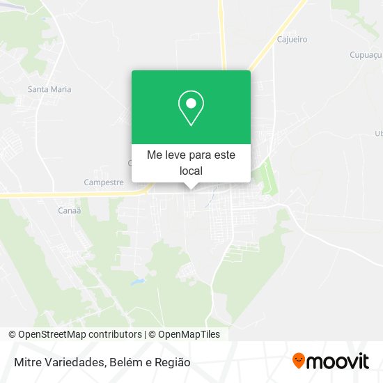 Mitre Variedades mapa