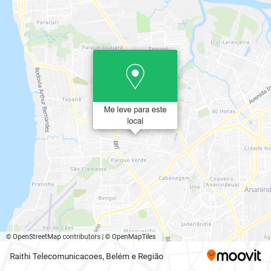 Raithi Telecomunicacoes mapa