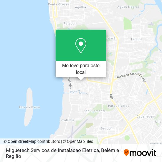 Miguetech Servicos de Instalacao Eletrica mapa