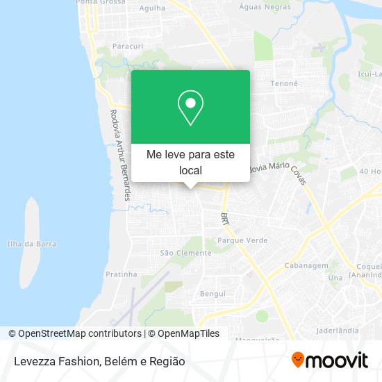 Levezza Fashion mapa