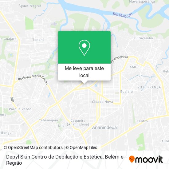Depyl Skin Centro de Depilação e Estética mapa