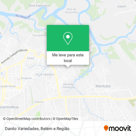 Danilo Variedades mapa