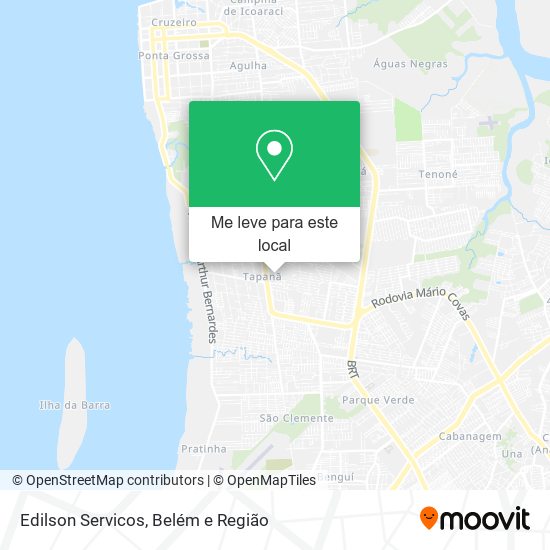 Edilson Servicos mapa