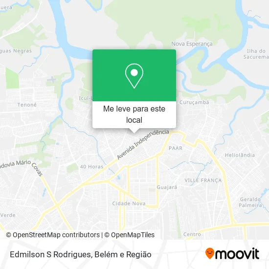 Edmilson S Rodrigues mapa