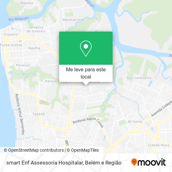 smart Enf Assessoria Hospitalar mapa