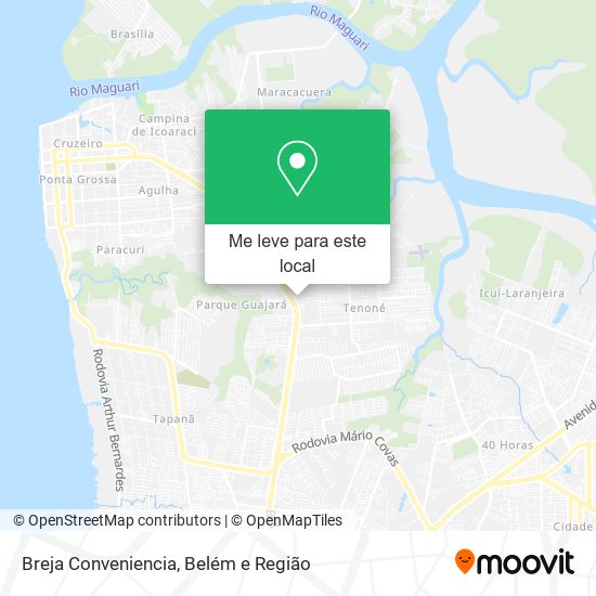 Breja Conveniencia mapa