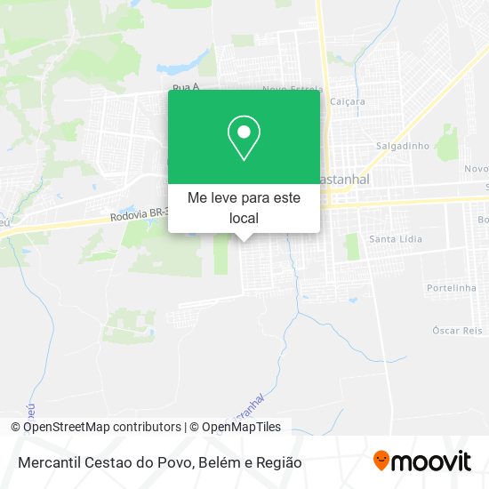 Mercantil Cestao do Povo mapa