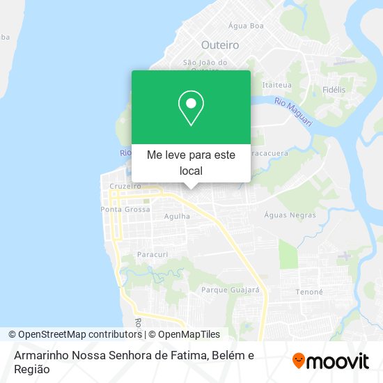 Armarinho Nossa Senhora de Fatima mapa