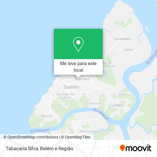 Tabacaria Silva mapa
