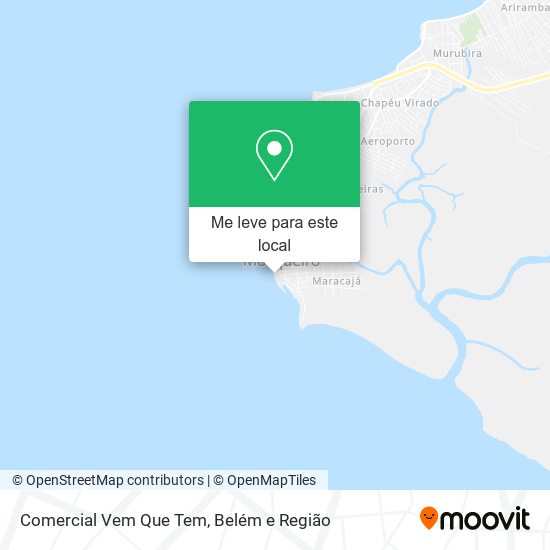 Comercial Vem Que Tem mapa