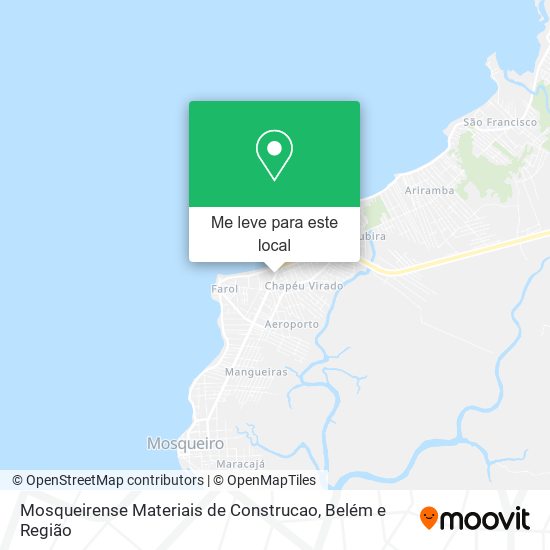 Mosqueirense Materiais de Construcao mapa