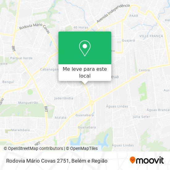 Rodovia Mário Covas 2751 mapa