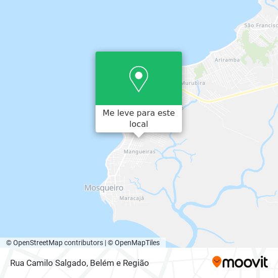 Rua Camilo Salgado mapa