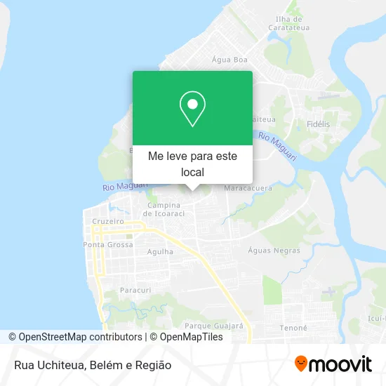 Rua Uchiteua mapa