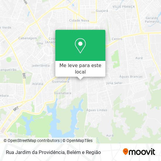 Rua Jardim da Providência mapa