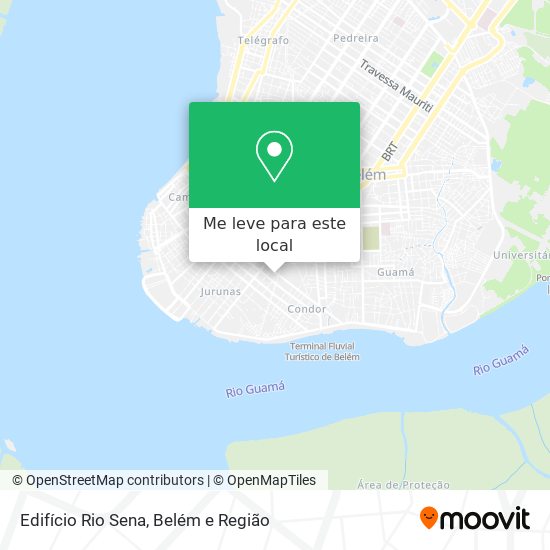 Edifício Rio Sena mapa