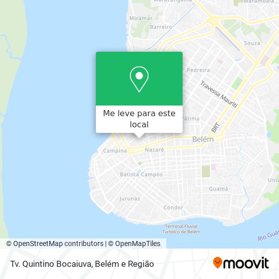 Tv. Quintino Bocaiuva mapa