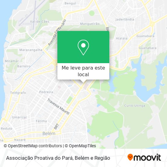 Associação Proativa do Pará mapa