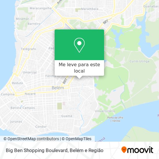 Big Ben Shopping Boulevard mapa