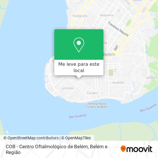 COB - Centro Oftalmológico de Belém mapa