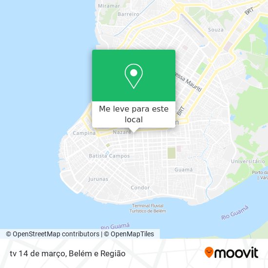 tv 14 de março mapa