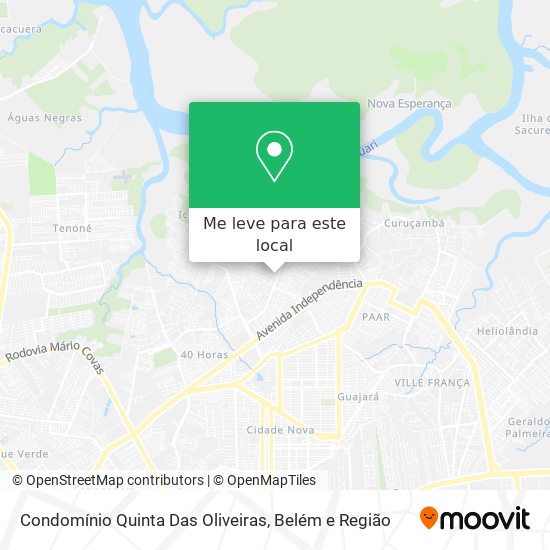 Condomínio Quinta Das Oliveiras mapa