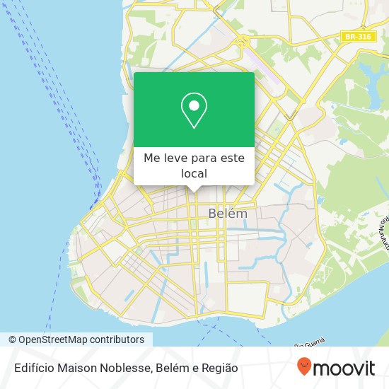 Edifício Maison Noblesse mapa