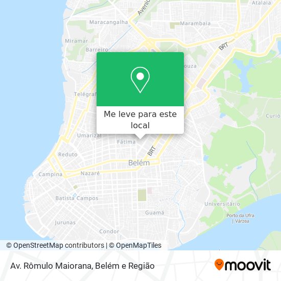 Av. Rômulo Maiorana mapa