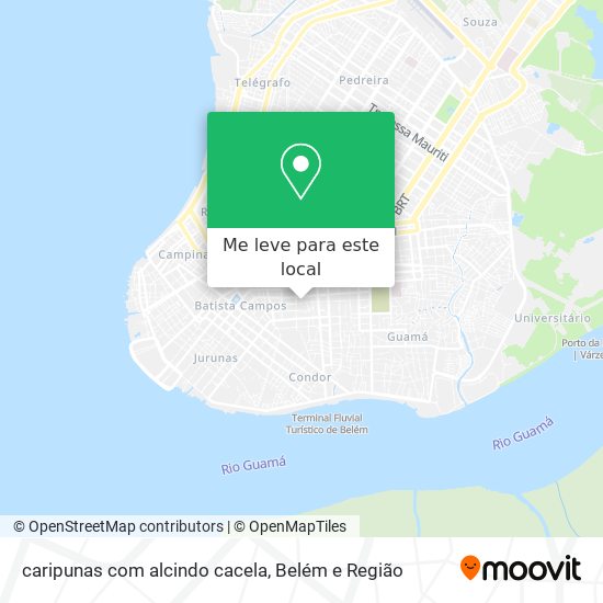 caripunas com alcindo cacela mapa