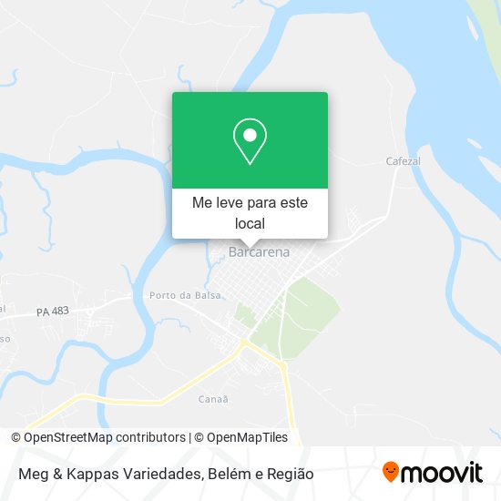 Meg & Kappas Variedades mapa