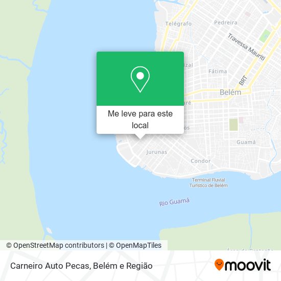 Carneiro Auto Pecas mapa